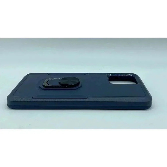 Magnetic Kickstand Case For Motorola Moto G 5G 2022 Blue + 2 Screen Protectors - Picture 6 of 11